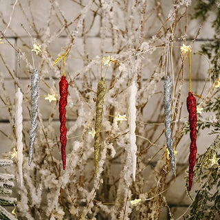 10 Pezzi Natale Albero Appeso Ornamento Simulazione Ghiaccio Inverno Festa Decorazione - DA NOTARE