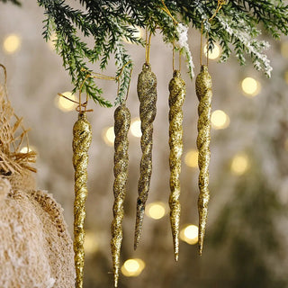 10 Pezzi Natale Albero Appeso Ornamento Simulazione Ghiaccio Inverno Festa Decorazione - DA NOTARE