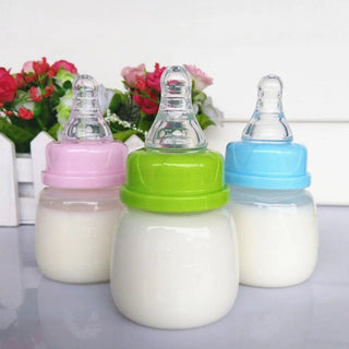 Biberon Bambini Neonato Infantile Mini Portatile Alimentazione Bottiglia Cura 60ML - DA NOTARE