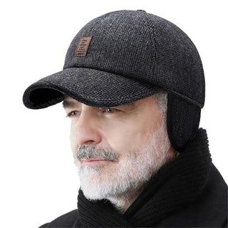 Cappello Uomo Accessorio Maschile Visiera Protezione Orecchie Autunno Inverno - DA NOTARE