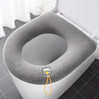 Coprisedile WC Caldo Invernale Tappetino WC Bagno Cuscino Manico Lavabile Accessori - DA NOTARE
