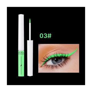 Eyeliner Penna Neon Luce UV Luminosa Trucco Occhi Liquida Impermeabile Cosmetici - DA NOTARE