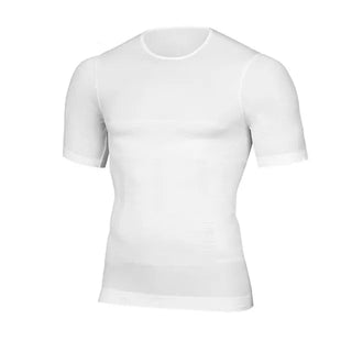 Maglietta Maschile Intima Underwear Modellante Bianco Nero - DA NOTARE