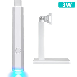 Mini Lampada Unghie UV Portatile Asciugatura Rapida Supporto LED Ricaricabile Portatile Domestico Viaggio - DA NOTARE