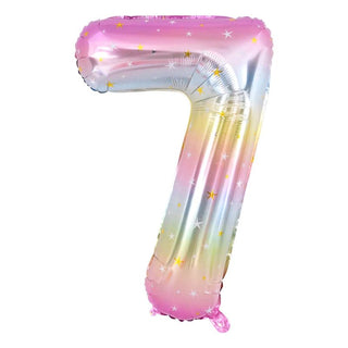 Numeri Palloncini Elio Bambini Feste Party Decorazioni Multicolore Compleanno Baby Shower - DA NOTARE
