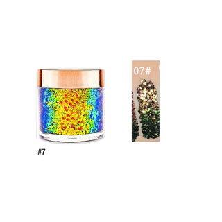 Ombretto Occhi Trucco Metallizzato 8 Colori Estetica Glitter Make Up - DA NOTARE
