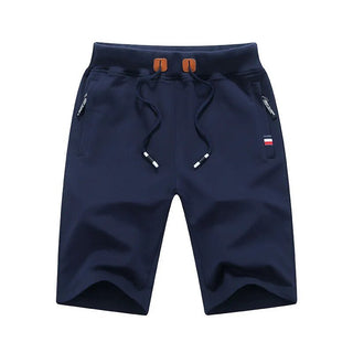 Pantaloncino Bermuda Uomo Design Casual Cotone Traspirante Tasche Laterali Laccio Elasticizzato - DA NOTARE