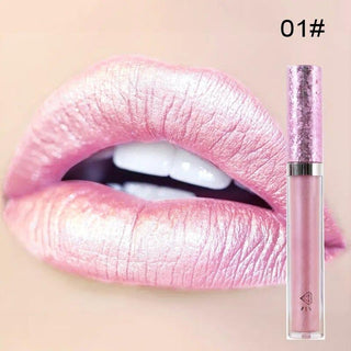 Rossetto Liquido Labbra Glitter Matte Trucco Cosmetici Lipgloss Impermeabile Tinta Make-Up - DA NOTARE