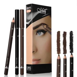 Set 12 Matite Sopracciglia Make Up Impermeabile Eye Liner Stick Cosmetici Strumenti Trucco Bellezza - DA NOTARE