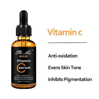 Siero Vitamina C E Retinolo Prodotti Cura Pelle Viso Acido Ialuronico Essenza Trattamento Viso - DA NOTARE