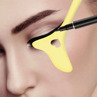 Stencil Eyeliner Trucco Riutilizzabile Disegno Rossetto Strumento Crema Viso Maschera Applicatore Bellezza - DA NOTARE