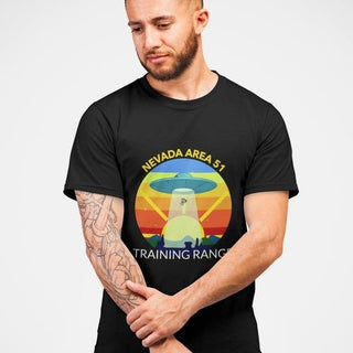 T-shirt Manica Corta Uomo Stampa Area 51 - DA NOTARE