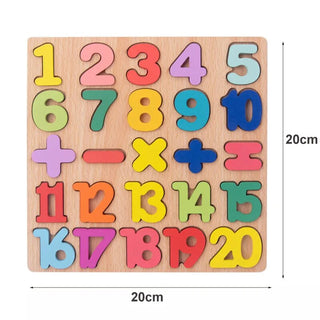 Montessori jouets Puzzle en bois enfants jeux éducatifs 1/3 ans